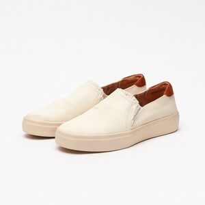 Zodiac slip on sneakers in white